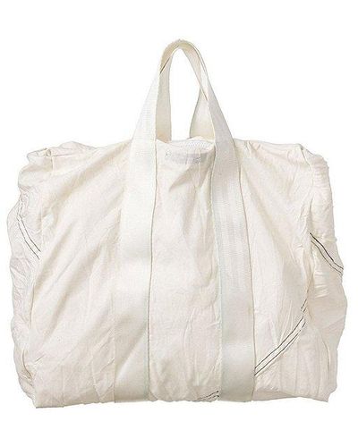 Puebco Vintage Parachute Tote Bag - White