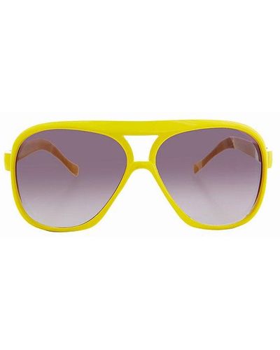 Free People Vintage Wave Sunglasses Selected - Yellow