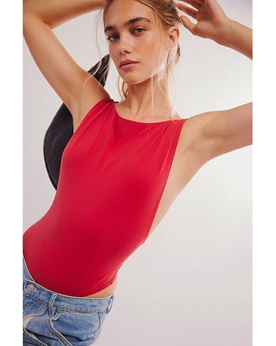 Intimately By Free People Raven Bodysuit - Red