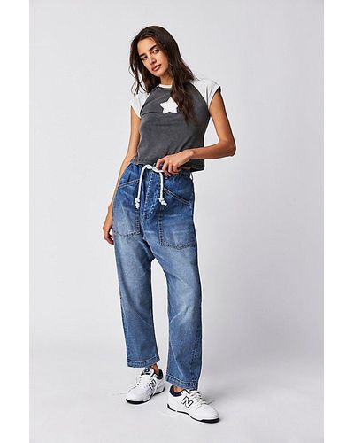 Dr. Collectors Pull-On Jeans - Blue