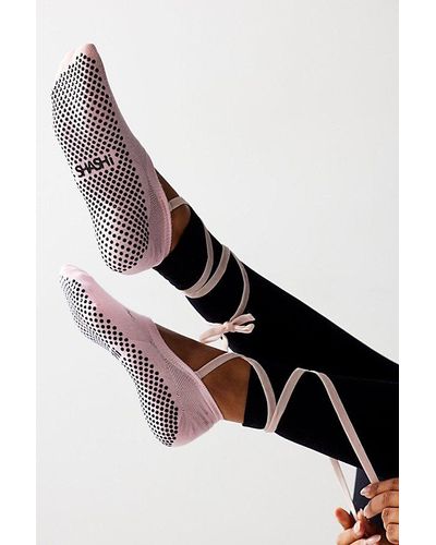 Free People Essentials Ballet Grip Socks - Multicolor