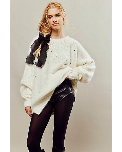 Free People Chart The Stars Jumper - Natural