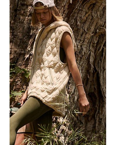 Fp Movement Dream Big Quilted Vest - Brown