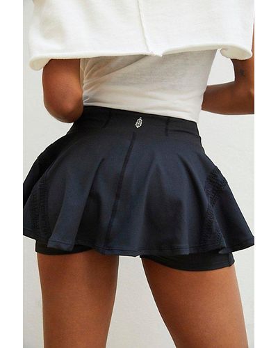 Fp Movement Pleats And Thank You Skort - Blue