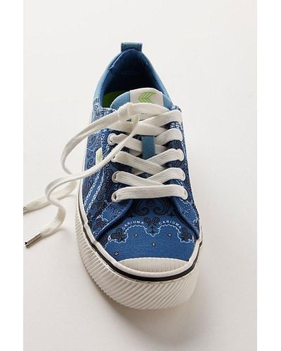 CARIUMA Oca Low Bandana Sneakers - Blue