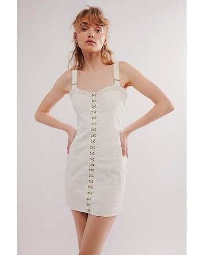 For Love & Lemons Tilly Mini Dress - White