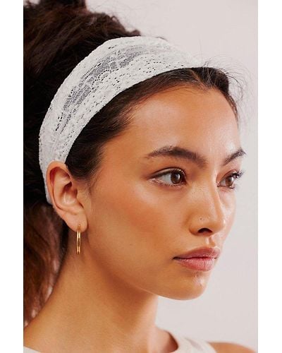 Free People Blairs Lace Soft Headband - Natural