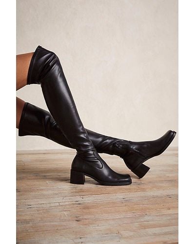 E8 By Miista Serra Second Skin Over-the-knee Boots - Black