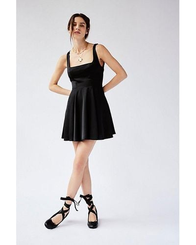Free People Mallory Mini Dress - Black
