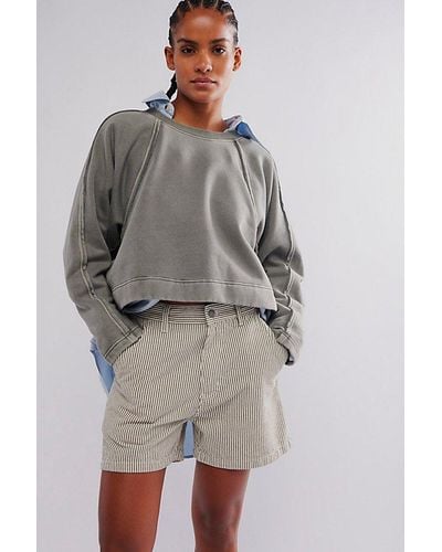 Free People Francis Pullover - Gray