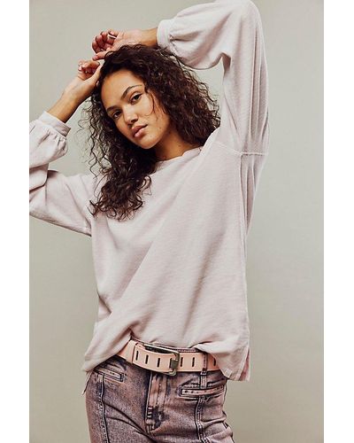 Free People We The Free Soul Song Tee - Gray