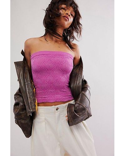 Intimately By Free People Love Letter Tube Top - Pink