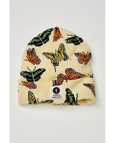 Parks Project Butterfly Beanie - Metallic