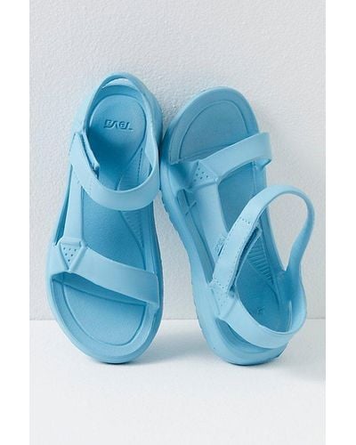 Teva Hurricane Drift Sandals At Free People In Air Blue, Size: Us 6
