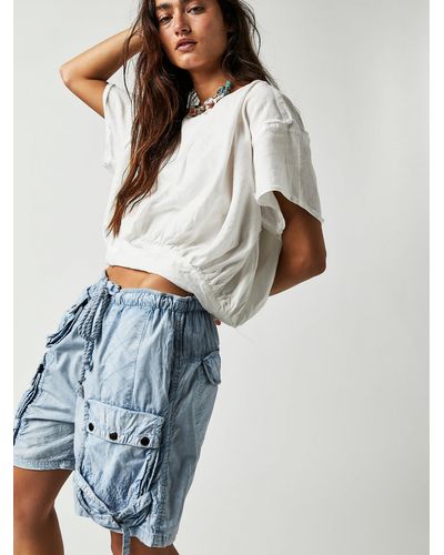 Free People Knee-length shorts and long shorts for Women | Online