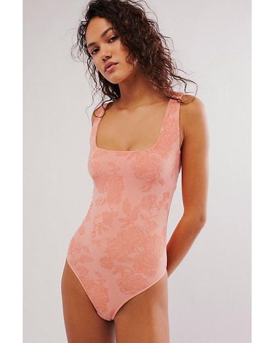 Intimately By Free People Send Love Seamless Bodysuit - Multicolour