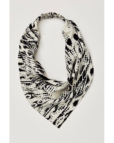 Free People Quinns Hair Scarf - White