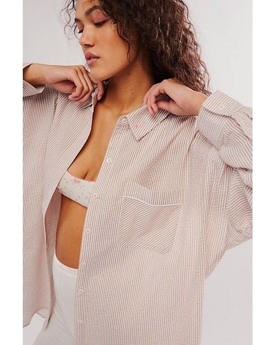 Intimately By Free People Cloud Nine Lounge Shirt - Multicolour