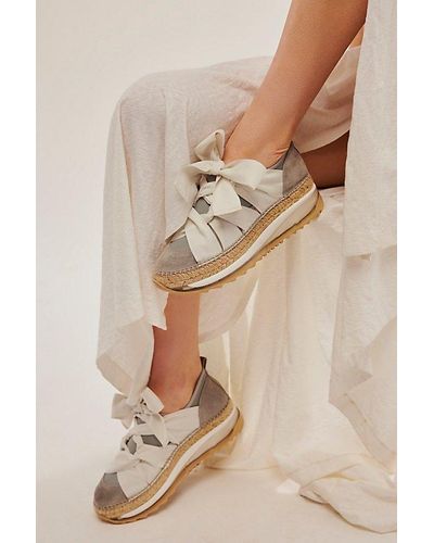 Free People Chapmin Espadrille Sneakers - Natural