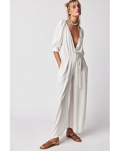 Jen's Pirate Booty Welles Jumpsuit - Natural
