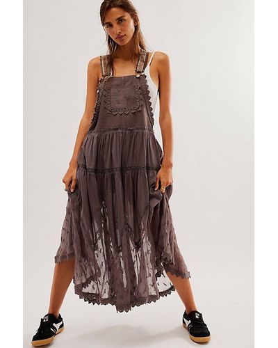 Free People Trails End Skirtall - Brown