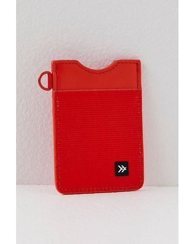 Free People Fp Movement X Thread Mini Wallet - Red