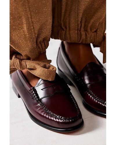 G.H. Bass & Co. G. H. Bass Whitney Loafer At Free People In Wine, Size: Us 8 - Multicolor