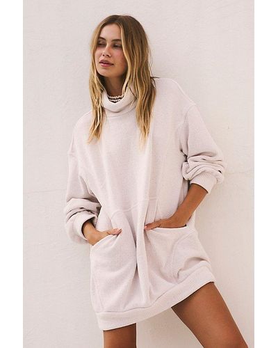 Free People Ronda Pullover Tunic - Pink