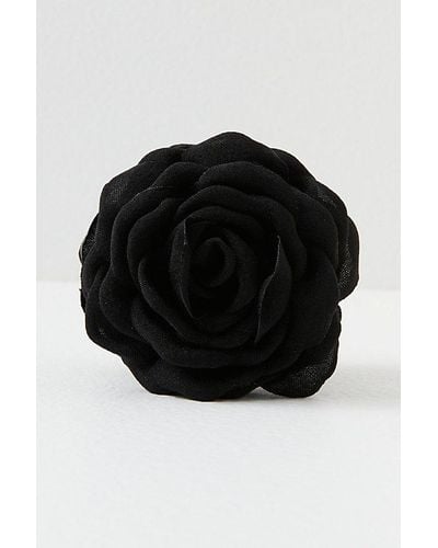Free People Rose Soft Claw - Black