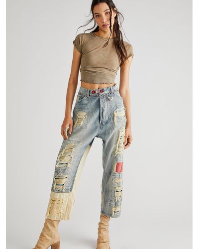 Free People Straight-leg jeans for Women | Online Sale up to 70% off | Lyst