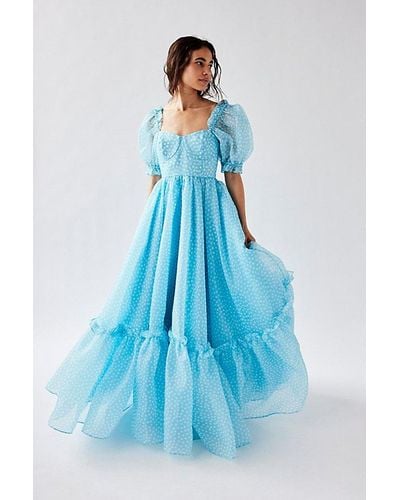 Selkie The Ritz Dress - Blue