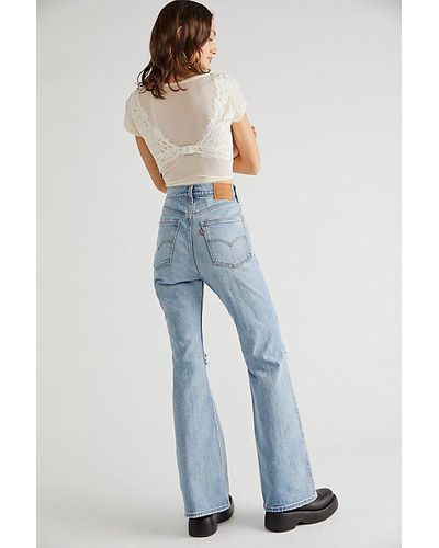 Levi's 70'S High-Rise Flare Jeans - Blue
