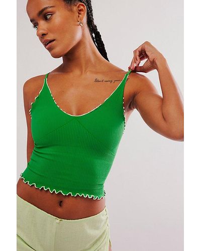 Intimately By Free People Easy To Love Cami - Green