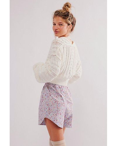 Intimately By Free People Cloud Nine Boxers - Multicolour