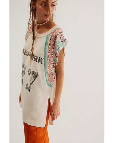 Free People Summer Nights Tee By We The Free - White