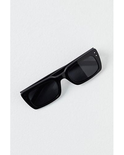 Free People Sunny Side Polarized Sunglasses - Black
