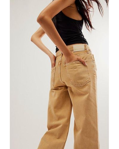 Citizens of Humanity Loli Mid-Rise Wide-Leg Jeans - Multicolor
