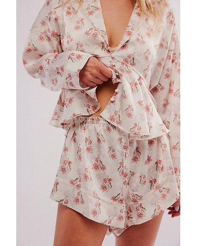 Intimately By Free People Beauty Sleep Pj Co-ord - Multicolour