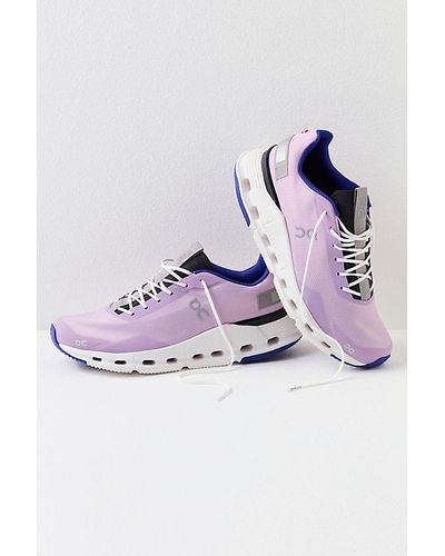 Free People On Running Cloudnova Form Sneakers - Purple