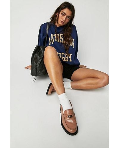 Free People Liv Loafers - Blue