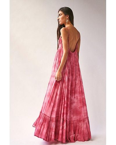 Free People Forever Maxi Dress - Red