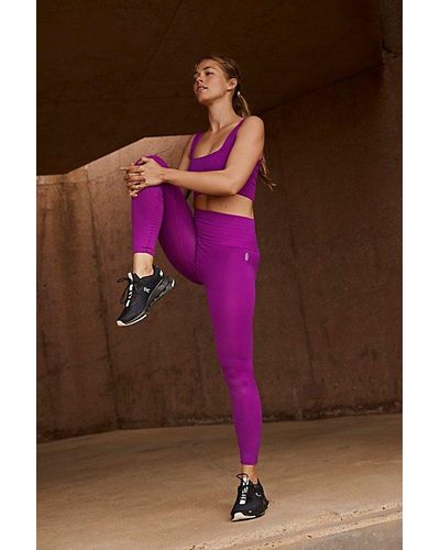 Free People FP Movement High-Rise 7/8 Happiness Runs Leggings In African  Violet - XS/S Blue - $30 (62% Off Retail) - From Awesome