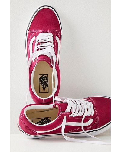 Vans Ua Old Skool Sneakers - Red