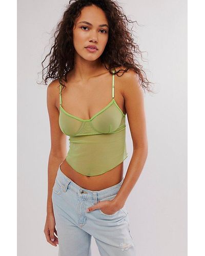 Only Hearts Whisper Corset Cami - Green