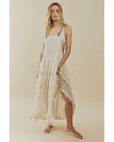 Free People Trails End Skirtall - Natural