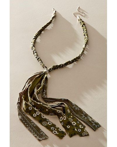 Free People Ayu Strand Necklace - Brown