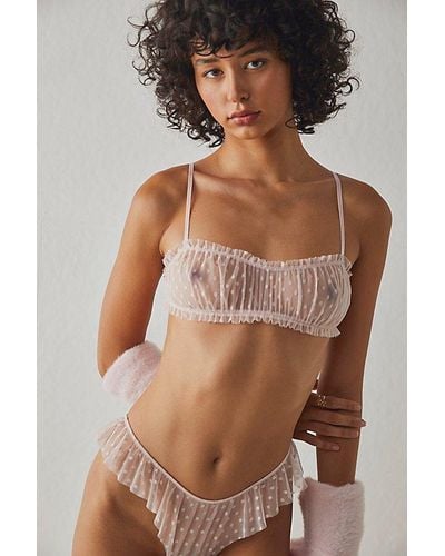 Only Hearts Coucou Lola Joey Bralette - Brown