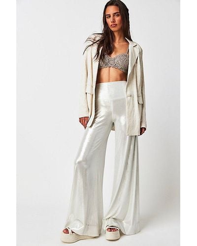 Norma Kamali Elephant Pants At Free People In Pearl, Size: Medium - White