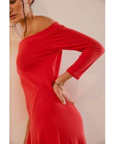 Free People Carrie Midi - Red