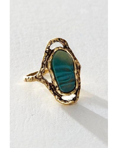 Free People Dells Ring - Blue